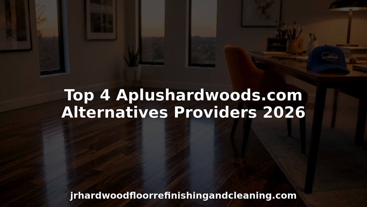 Refinished hardwood floor with rich UV-cure finish in Denver home