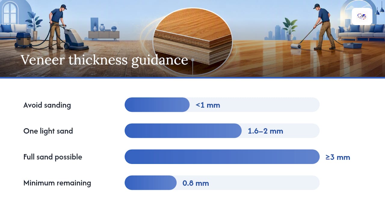 Is Your Engineered Floor a Good Candidate for Recoating? — overview diagram